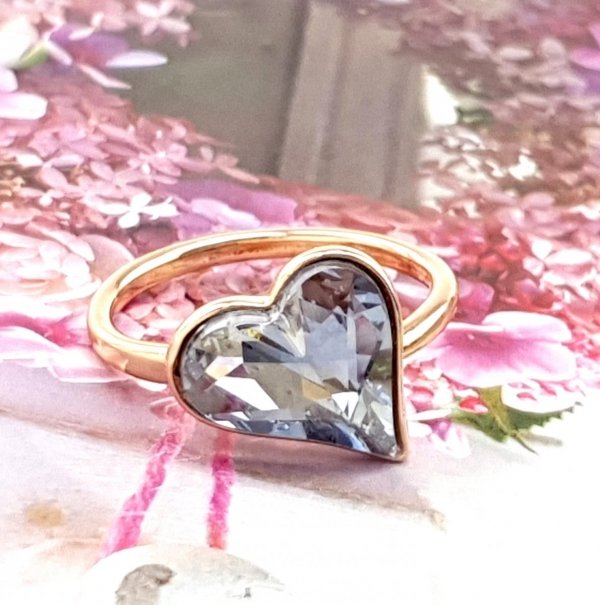 gold ring 18,30mm. gold-plated engagement xuping