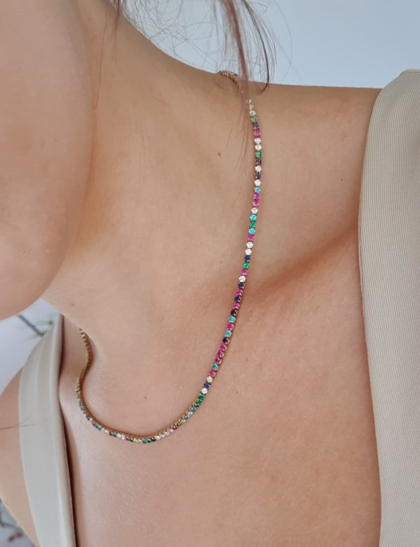 GOLD CHAIN NECKLACE celebrity STAINLESS STEEL