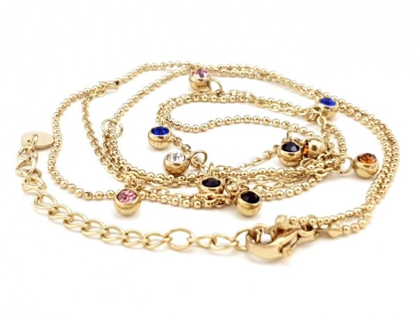 GOLD CHAIN NECKLACE celebrity STAINLESS STEEL