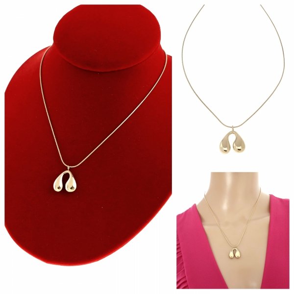 GOLD CHAIN NECKLACE celebrity STAINLESS STEEL
