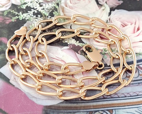 gold gilded chain 18k xuping