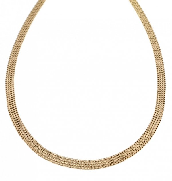 GOLD CHAIN NECKLACE celebrity STAINLESS STEEL
