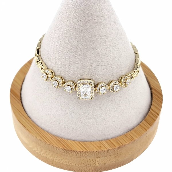 gold-plated 18k gold bracelet