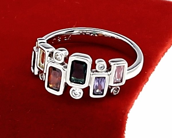 gold ring 18,60mm. gold-plated engagement xuping