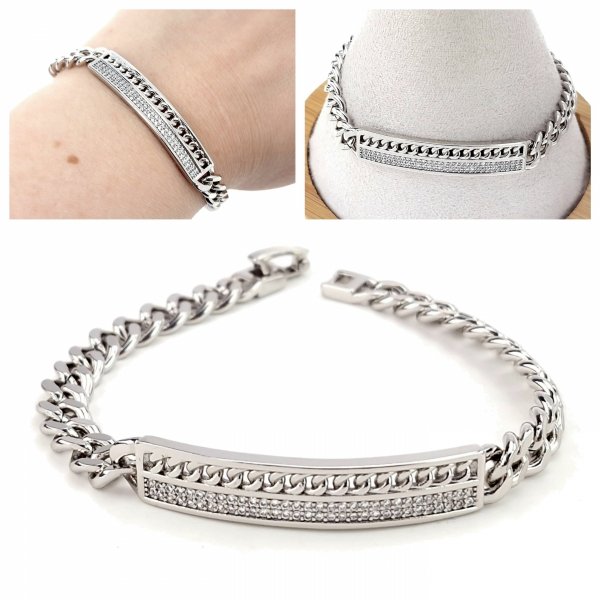 gold bracelet for a gold-plated leg
