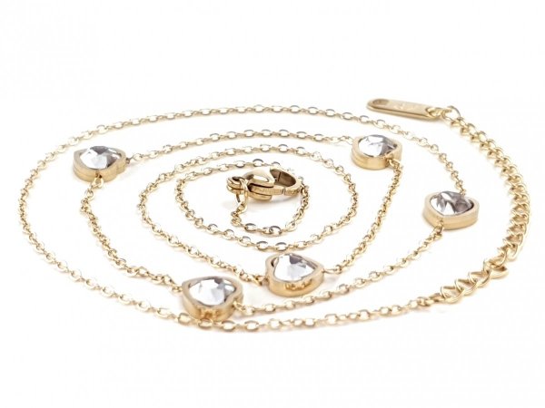 GOLD CHAIN NECKLACE celebrity STAINLESS STEEL