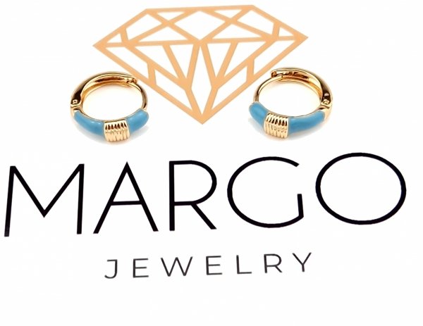 gold plated earrings with exclusive cubic zirconia