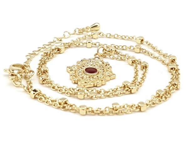 GOLD CHAIN NECKLACE celebrity STAINLESS STEEL