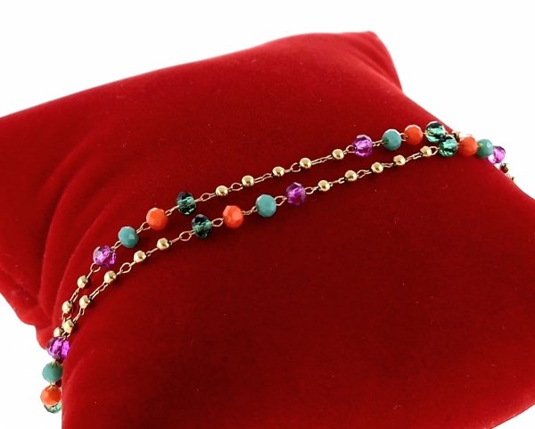 BRACELET GOLD CELEBRITY STAINLESS STEEL