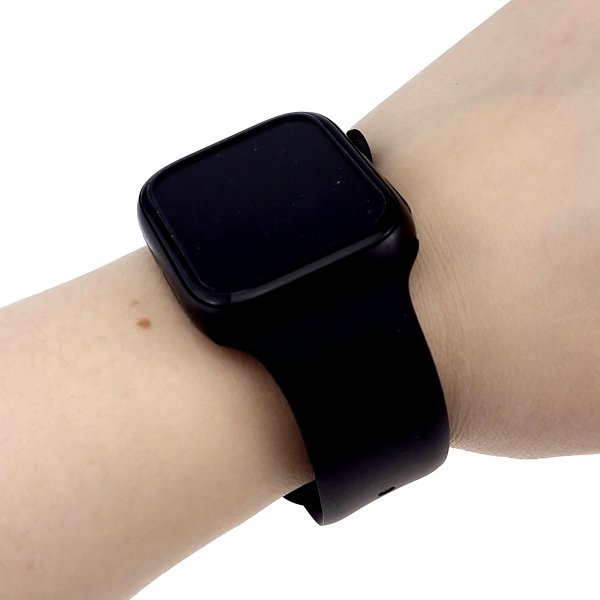 Smartwatch Ultimate T500 Hlwatch PRO LSSD watch comfortable silicone strap black