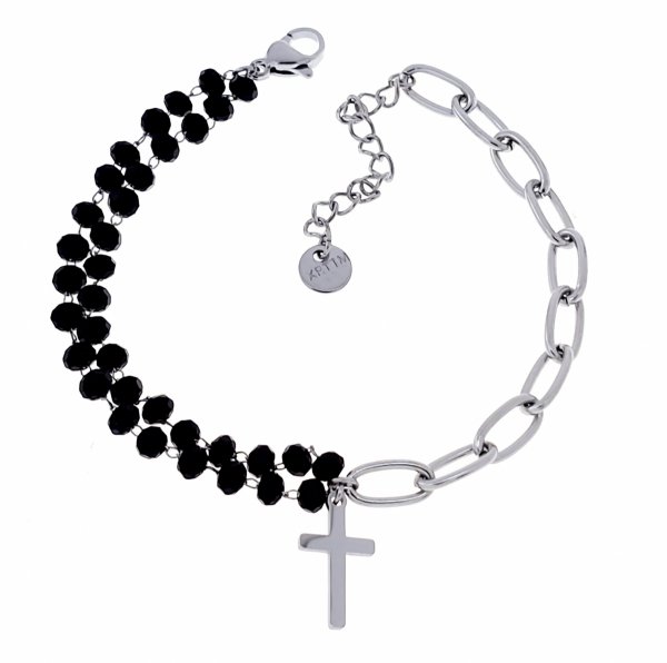 BRACELET GOLD CELEBRITY STAINLESS STEEL