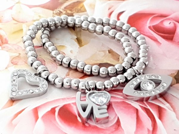 Bracelet Crystals Celebrity Surgical Steel