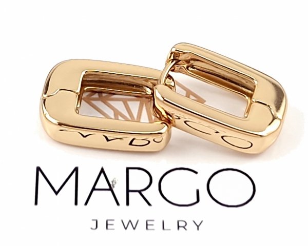 gold plated earrings with exclusive cubic zirconia
