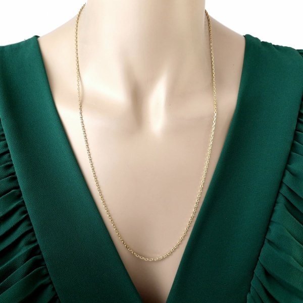Gold Chain Celebrity Gold Plated Necklace 14K XUPING
