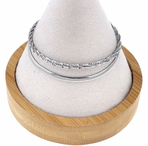 BRACELET GOLD CELEBRITY STAINLESS STEEL