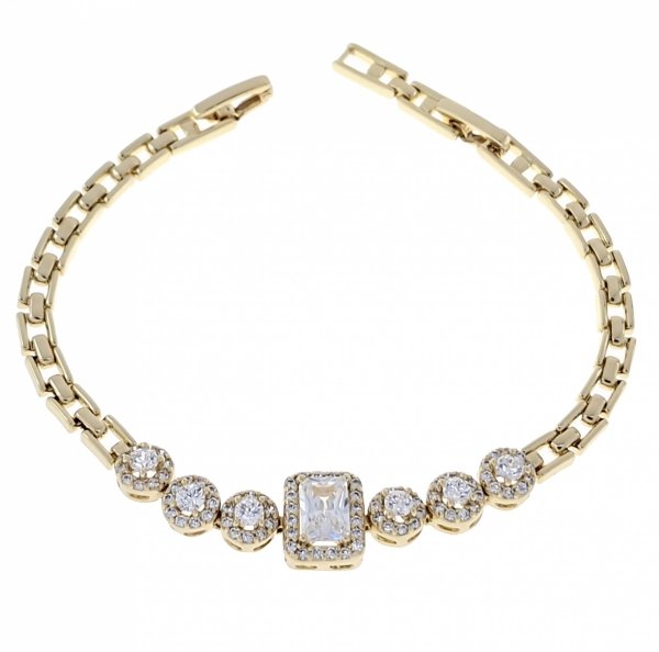 gold-plated 18k gold bracelet