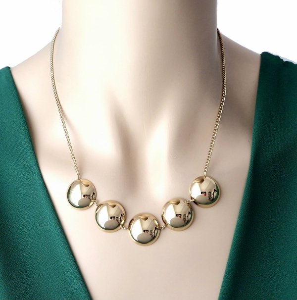 GOLD CHAIN NECKLACE celebrity STAINLESS STEEL