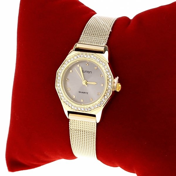 Women's watch golden kurren stainless steel