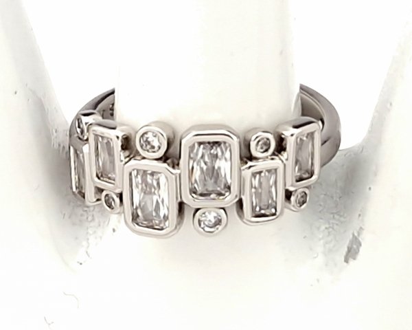 gold ring 18,60mm. gold-plated engagement xuping