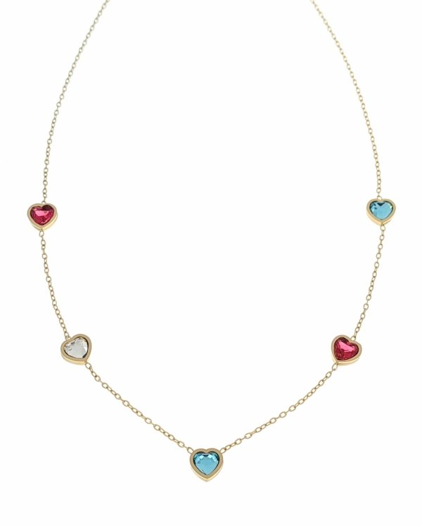 GOLD CHAIN NECKLACE celebrity STAINLESS STEEL