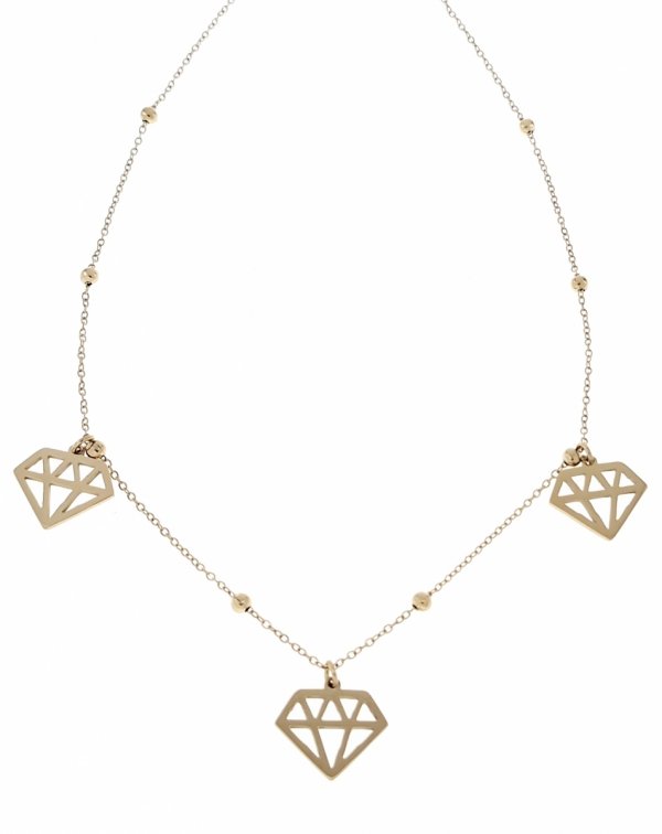 GOLD CHAIN NECKLACE celebrity STAINLESS STEEL