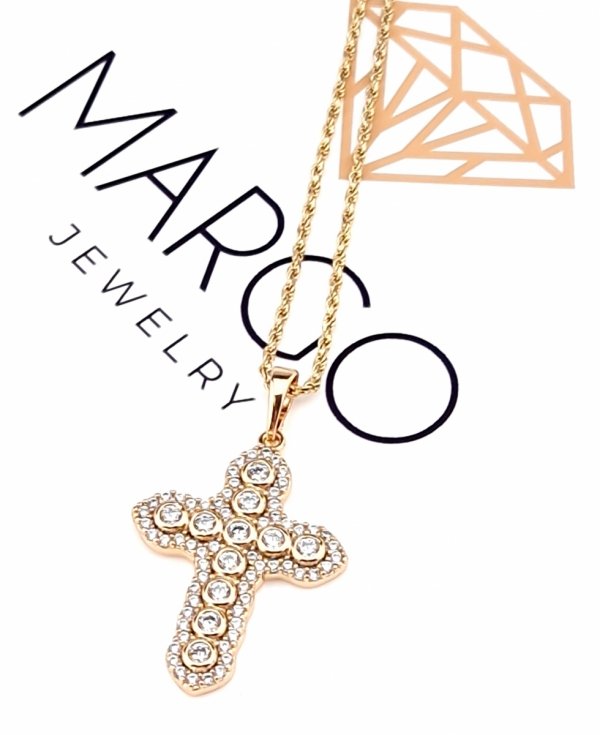 gold pendant 18k shiny xuping
