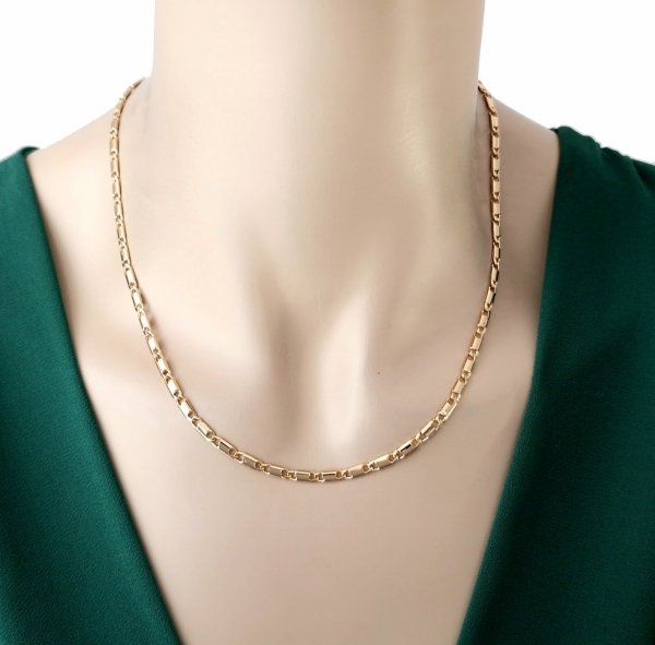 gold gilded chain 18k xuping