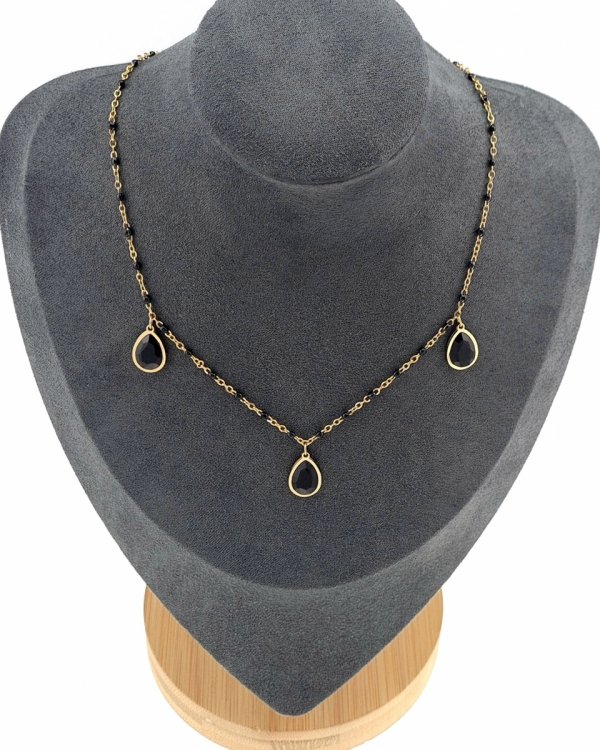 GOLD CHAIN NECKLACE celebrity STAINLESS STEEL