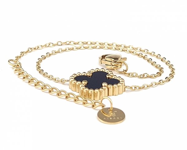BRACELET GOLD CELEBRITY STAINLESS STEEL