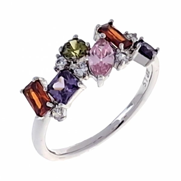 gold ring 18,60mm. gold-plated engagement xuping