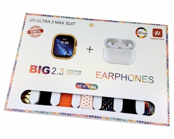 Smartwatch Ultimate T500 Hlwatch PRO LSSD watch comfortable silicone strap black