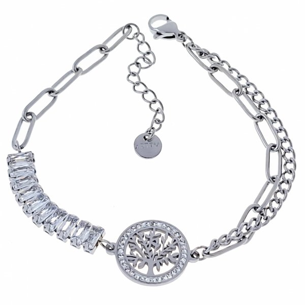 BRACELET GOLD CELEBRITY STAINLESS STEEL
