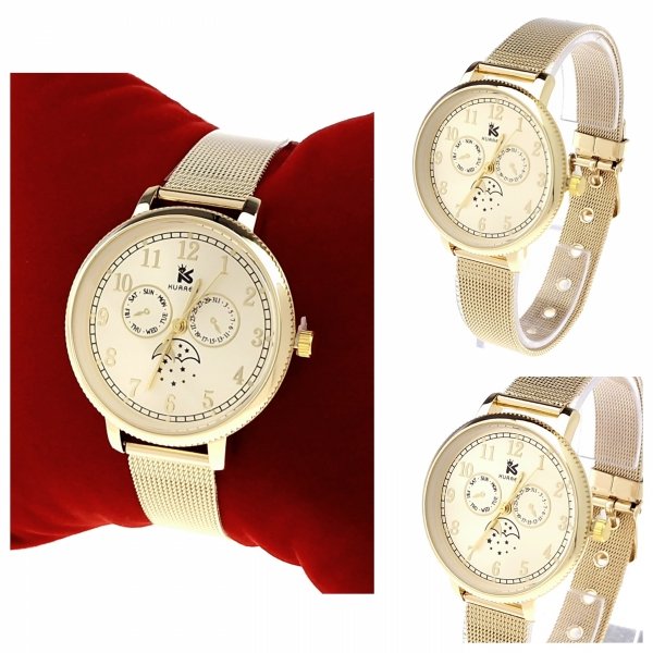 Women's watch golden kurren stainless steel
