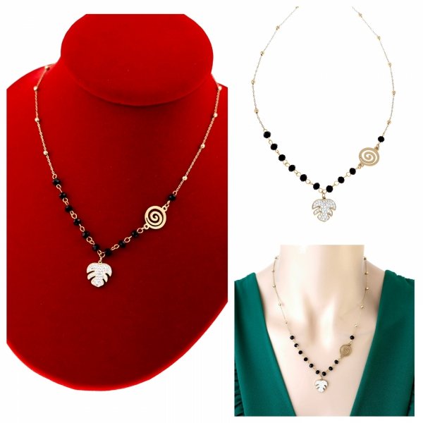 GOLD CHAIN NECKLACE celebrity STAINLESS STEEL