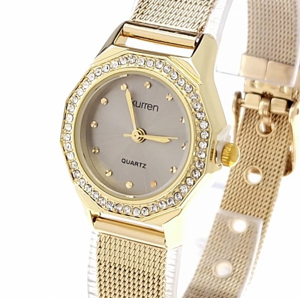Women's watch golden kurren stainless steel