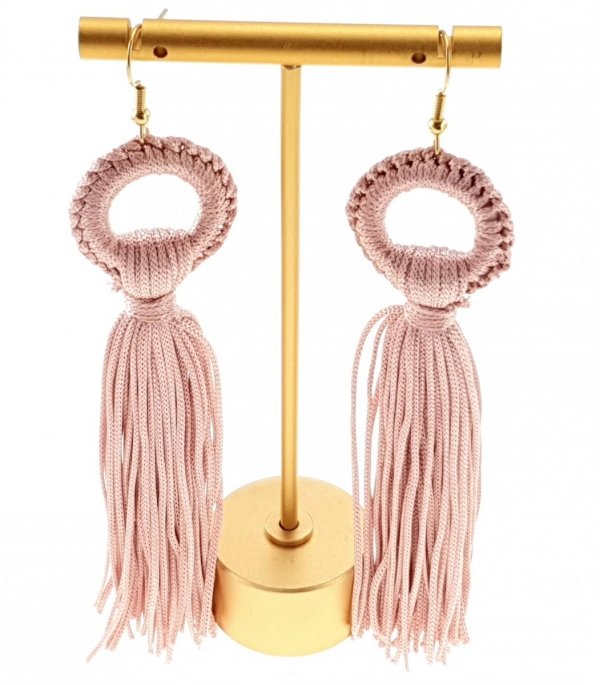 EARRINGS SILVER STAINLESS STEEL CELEBRITY