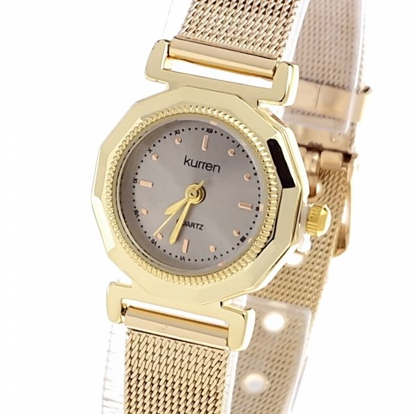 Women's watch golden kurren stainless steel