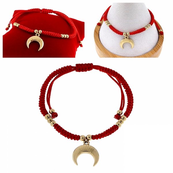 GOLD BRACELET STAINLESS STEEL STRING