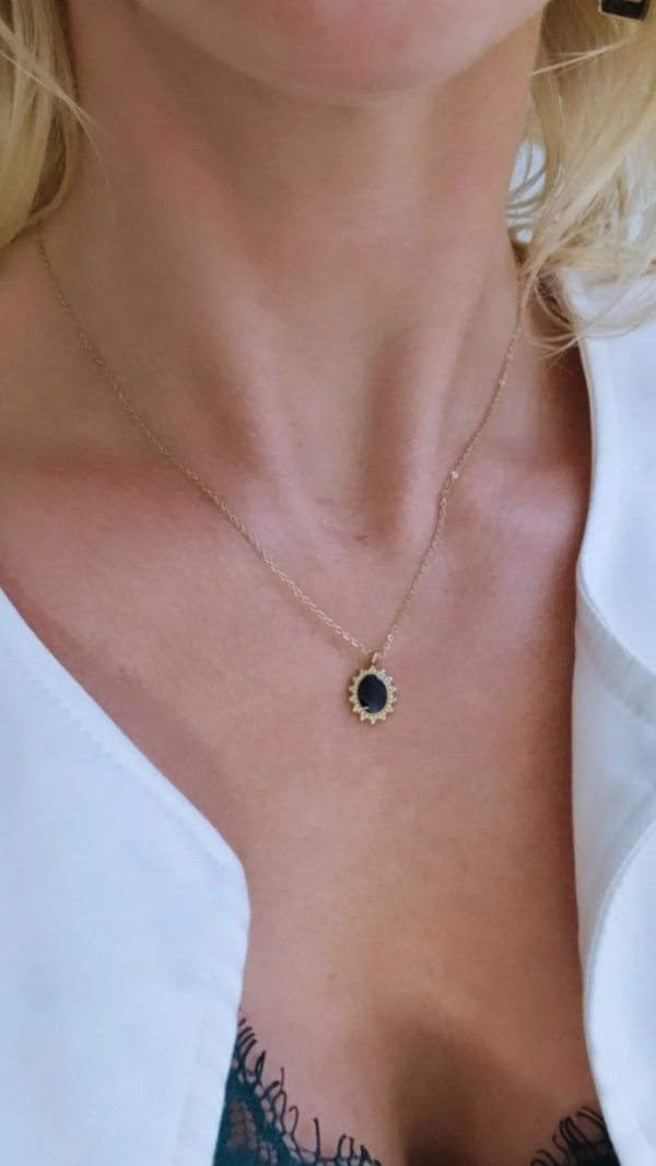 GOLD CHAIN NECKLACE celebrity STAINLESS STEEL