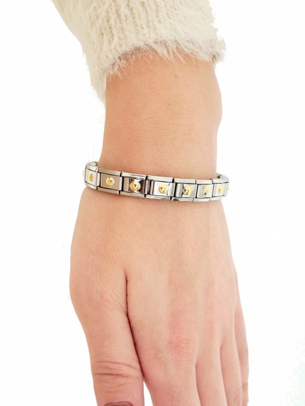 Bracelet Crystals Celebrity Surgical Steel