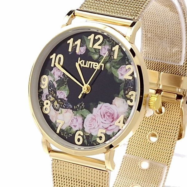 Women's watch golden kurren stainless steel