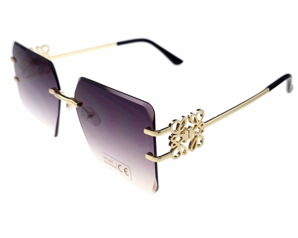 ok73 Damskie okulary przeciwsłoneczne muchy ozdobne UV400