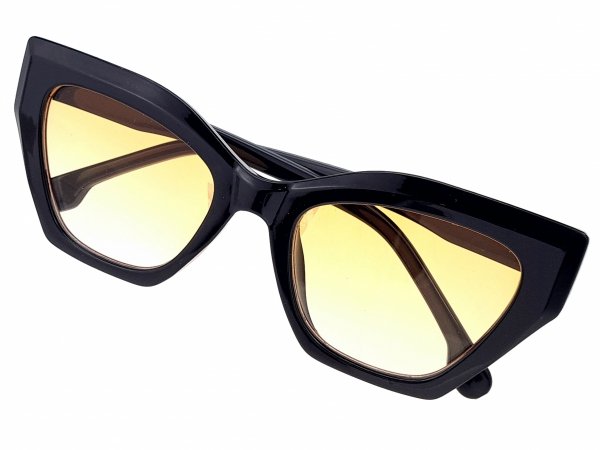 4985 Damskie okulary przeciwsłoneczne kocie ozdobne