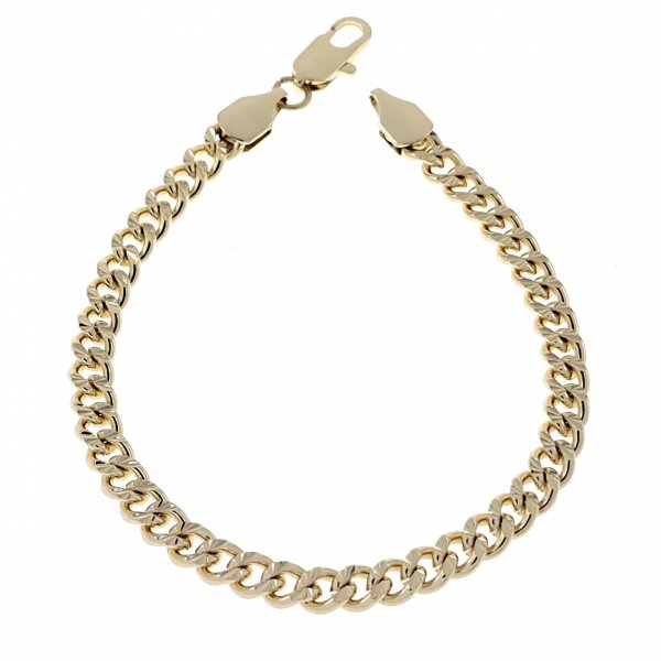 2288 Bransoletka elegancka złota 19cm pozłacana 14k Xuping 