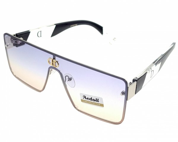 328c Damskie okulary przeciwsłoneczne muchy ozdobne UV400