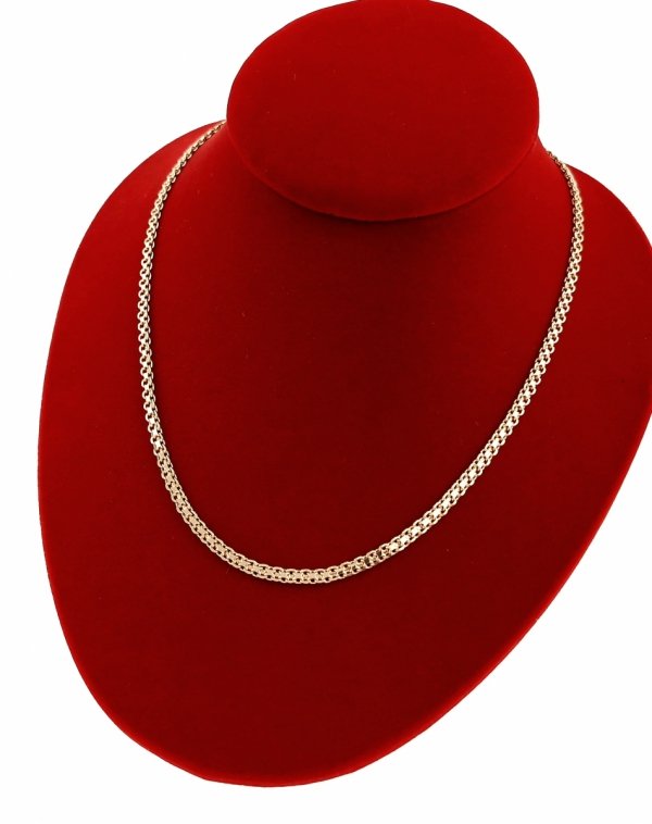 2398 Złoty łańcuszek 60cm 3,8mm pozłacany 18k Xuping 