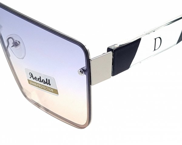 328c Damskie okulary przeciwsłoneczne muchy ozdobne UV400