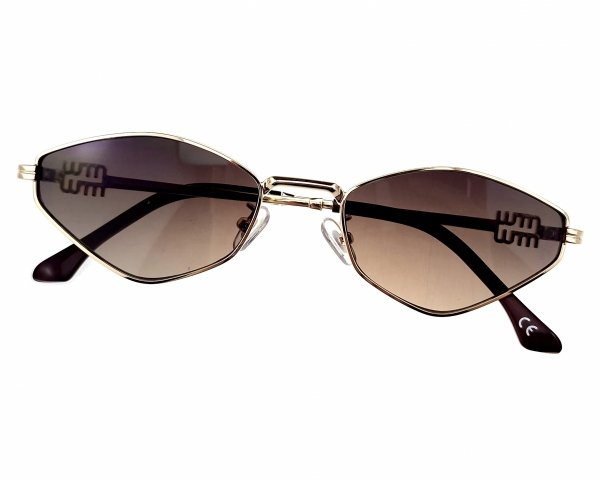 ok112 Damskie okulary przeciwsłoneczne muchy ozdobne UV400