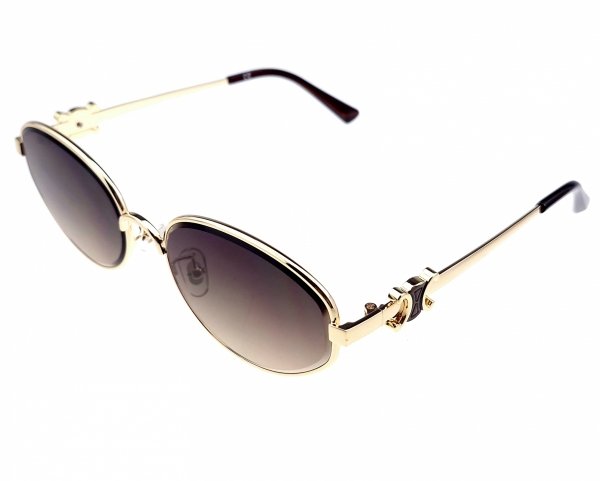726 Damskie okulary przeciwsłoneczne muchy ozdobne UV400