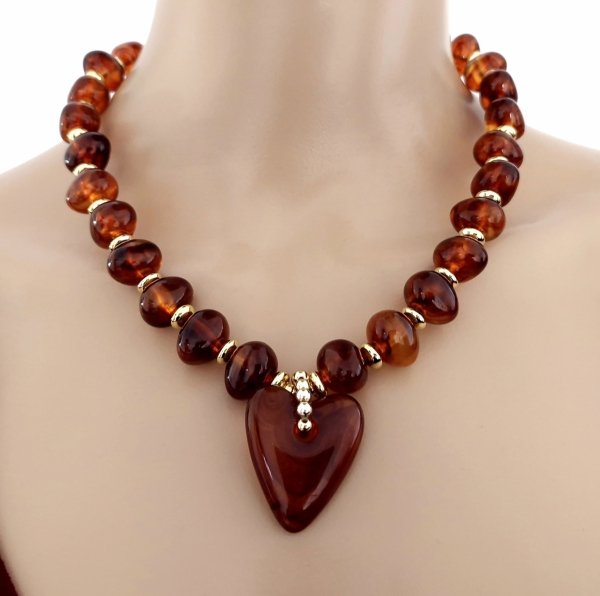 3225 Złoty łańcuszek naszyjnik 48+5cm stal chirurgiczna 316L